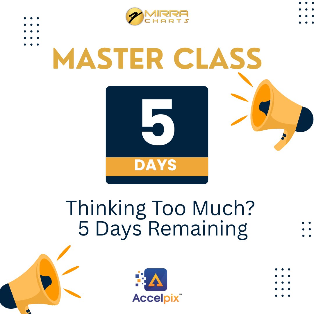 accelpix's tweet photo. Retail traders look for confirmation. Professional traders build clarity.

The difference? Mindset.

5 Days to start building that clarity.

Master Class 2026 begins on 15th Feb 2026. 

🔒 Limited seats available.

👉 Enroll Now:  https://t.co/XhRWlfa2KC 

#MasterClass2026 #TradingMindset #SeriousTraders #DisciplineOverEmotion @niftywizard @Mirracharts #MarketData #MarketDataAPIs