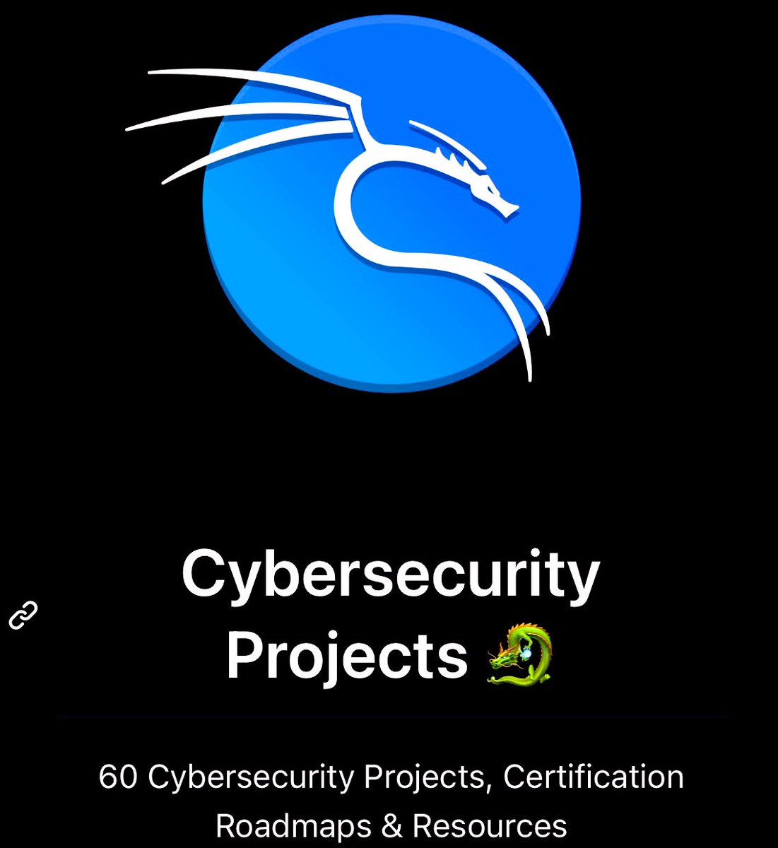 Aspiring hackers… 

60 Cybersecurity Projects, Certification Roadmaps. Everything you need to build your cybersecurity portfolio. 📍 

Try: github.com/CarterPerez-de…

Just sharing, Reason: It might be useful for beginners