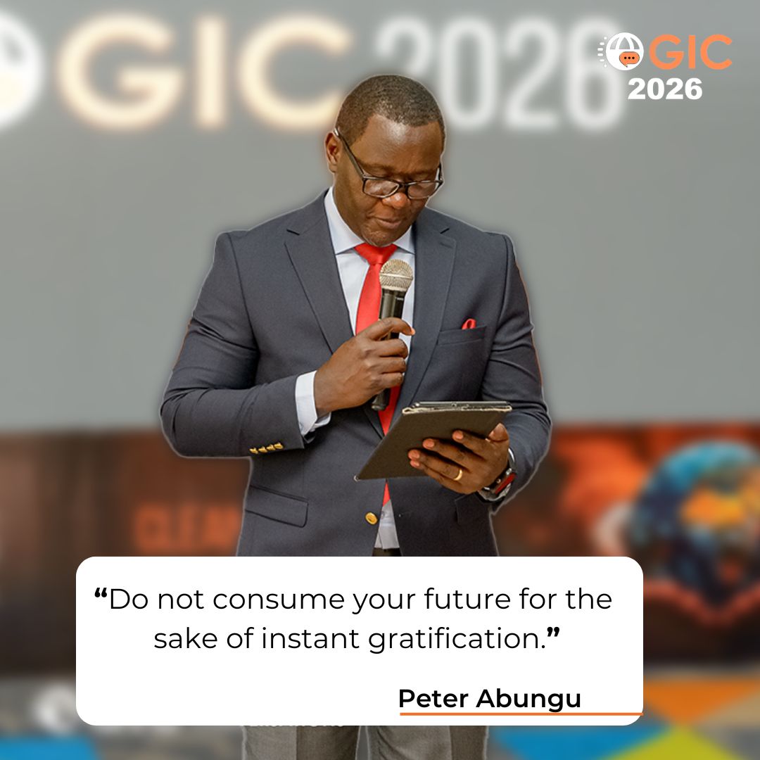 GIConvo's tweet photo. "Do not consume your future for the sake of instant gratification" Peter Abungu https://t.co/fIH0u6nYmF