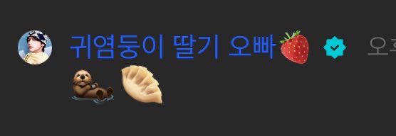 신유가 정리한 본인 모에화
해달이랑 만두 히히