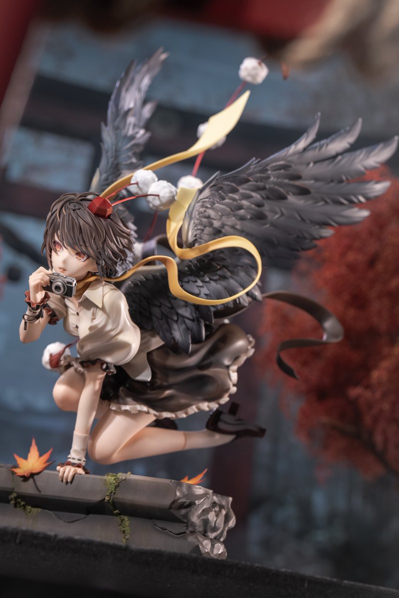 射命丸文『空降る少女』のオンライン予約受付を開始いたします。  

予約：wolong.booth.pm/items/7963331 

 #WF2026冬 #WF2026W #東方Projet #东方project #射命丸文