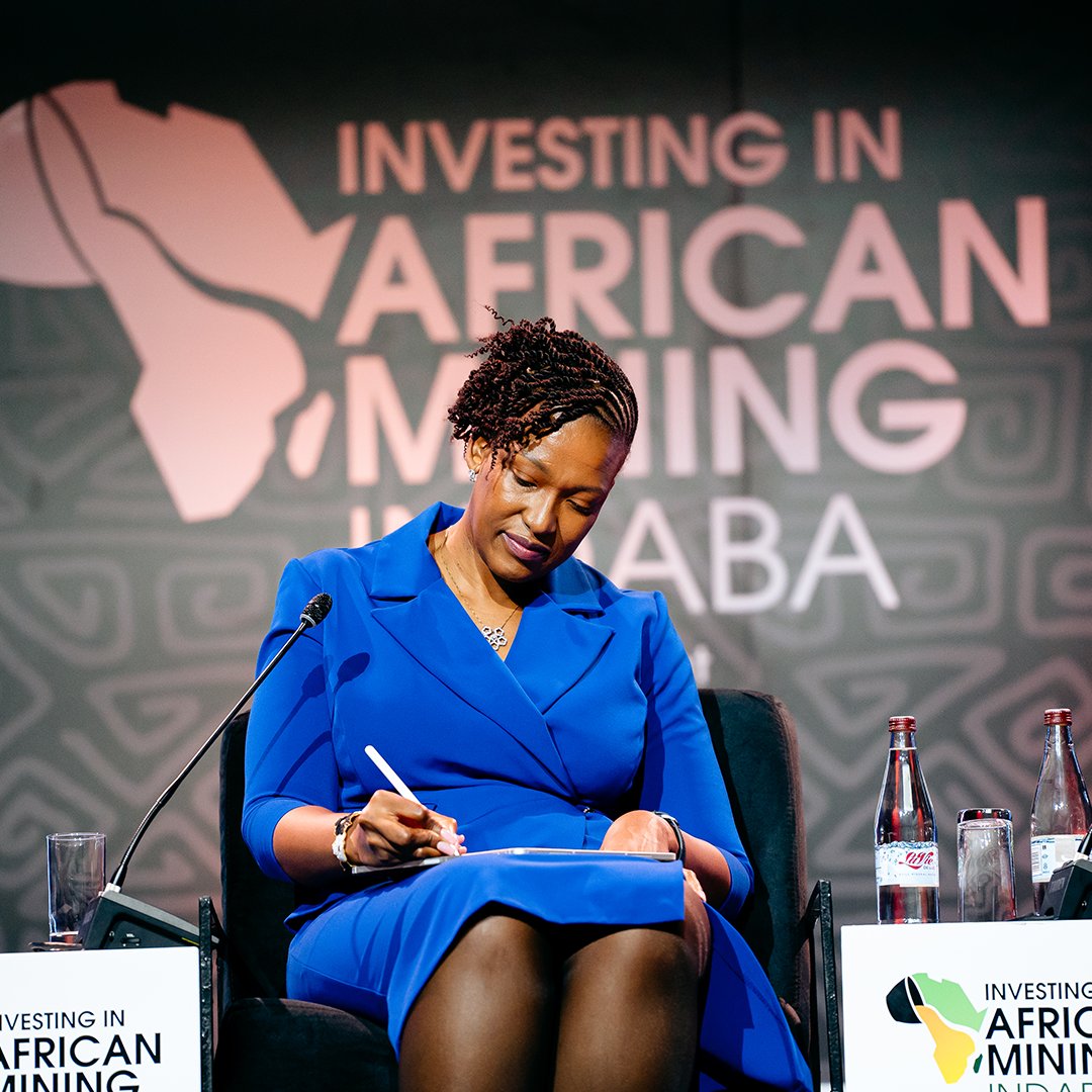 AngloAmericanZA's tweet photo. Africa’s strategic corridors depend on long-term choices, not just geopolitics. At the Investing in African @MiningIndaba 2026, Kumba Iron Ore CEO, Mpumi Zikalala, highlighted Africa’s mineral wealth, young population and chance to build resilient corridors through collaboration. https://t.co/d1t3mAsK5b
