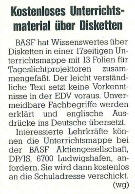 Retrojournal_de's tweet photo. Kostenloses Unterrichtsmaterial über Disketten📼
BASF verschickt 17 Seiten Wissen + 13 Folien für den Tageslichtprojektor – leicht verständlich, ohne EDV-Vorkenntnisse.
Diskettenkunde per Overheadprojektor.
So sah digitale Bildung damals aus.😄
#RetroComputing #Disketten #BASF https://t.co/tIcYK6WA6Q