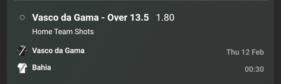 SAFilesChris's tweet image. 4 selections for tonight's 🇧🇷 Brasileirão &amp;amp; 🏆 Libertadores

🇧🇷 Atletico Mineiro v Remo 🇧🇷
Over 2.5 Goals (1.85)

🇧🇷 Vasco v Bragantino 🇧🇷
Vasco Over 13.5 Shots (1.80)

🇵🇪 A. Lima v 2 de Mayo 🇵🇾
A. Lima Over 17.5 Shots (1.83)

🇧🇷 Sao Paulo v Gremio 🇧🇷
Both Teams To Score (1.90)