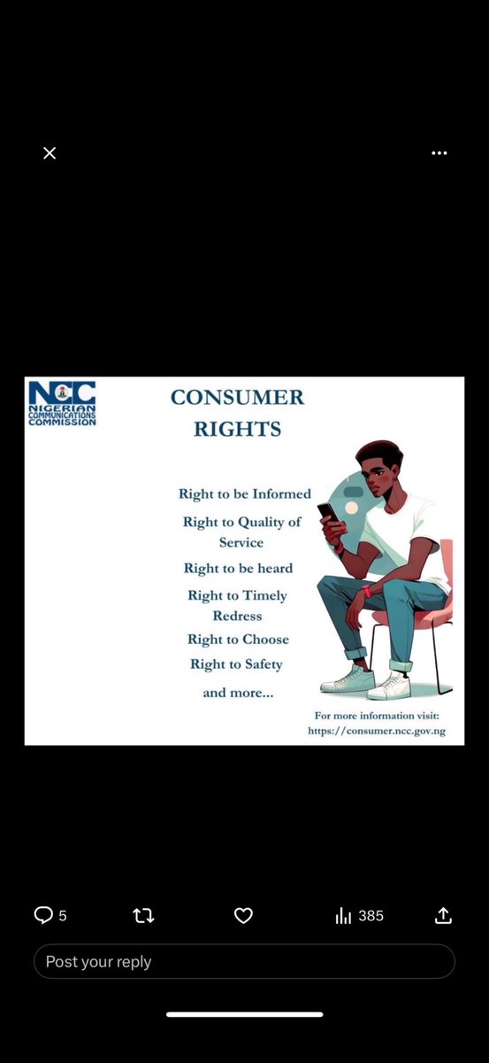 Did you know?
As a stakeholder in the telecom industry, you have rights too!

#KnowYourRights #ConsumerProtection  #TelecomAwareness