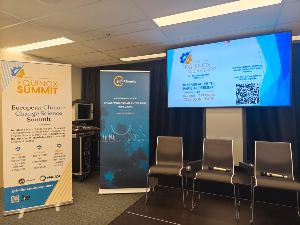 JPIClimate's tweet photo. Get, set, go! Day 2 of the #Equinox Workshop ‘10 years after the Paris Agreement: Keeping 1.5 degrees Celsius in reach’ has started, with Sabine Fuss discussing #CDR  - state of play and pathways to stay #ParisAgreement-compliant

#ClimateChange #ClimateScience #ClimatePolicy https://t.co/INmzyAlRFI