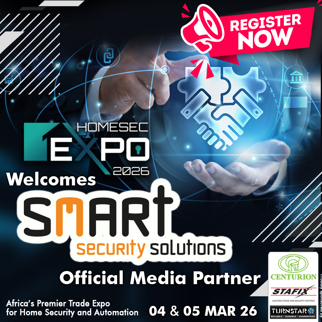 Smart Security Solutions Technews Publishing will be the official media partner for #HomeSecExpo2026, happening on 4 and 5 March at the Gallagher Convention Centre in Johannesburg.

If you work in security, this is the event where the industry meets.