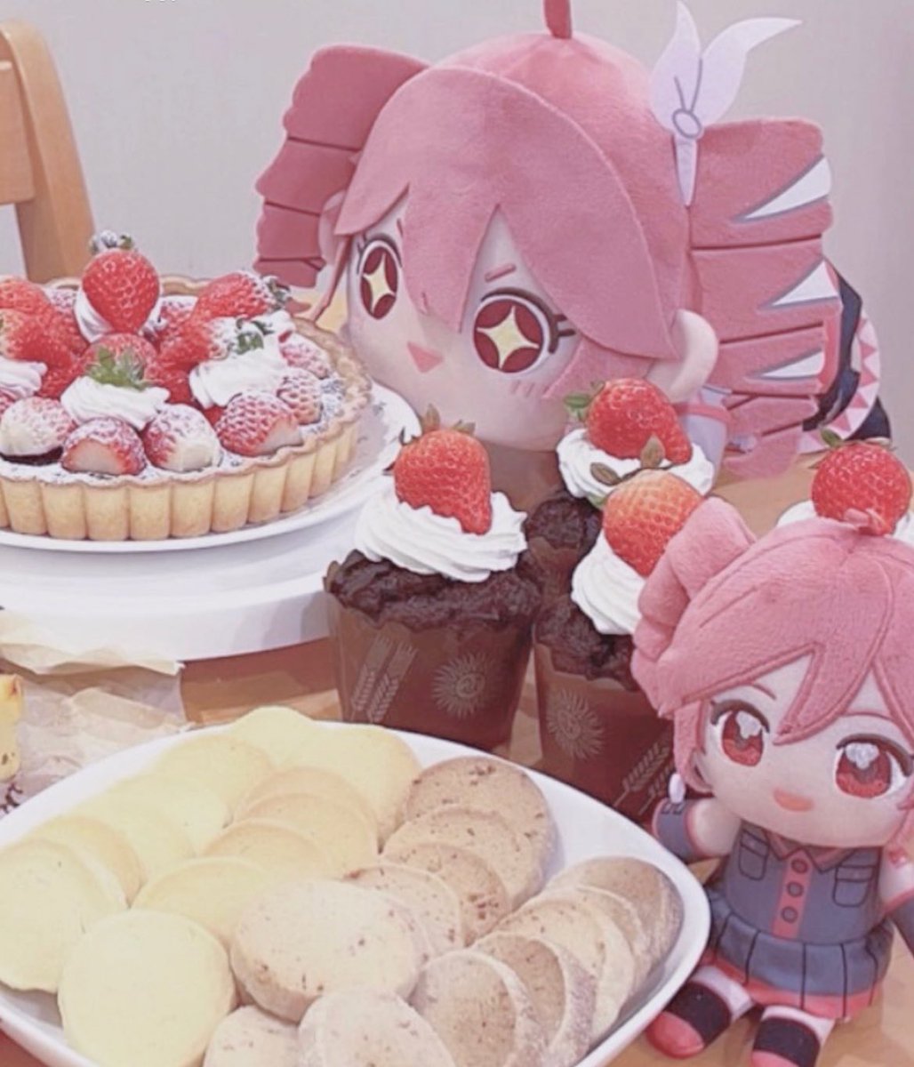 今年のバレンタインはなに作ろうかなー？
(画像は去年の🍓꒦꒷)