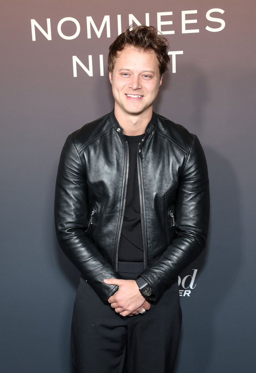 Mais de Rudy Pankow, ontem (10), no The Hollywood Reporter’s Nominees Night, em Los Angeles.