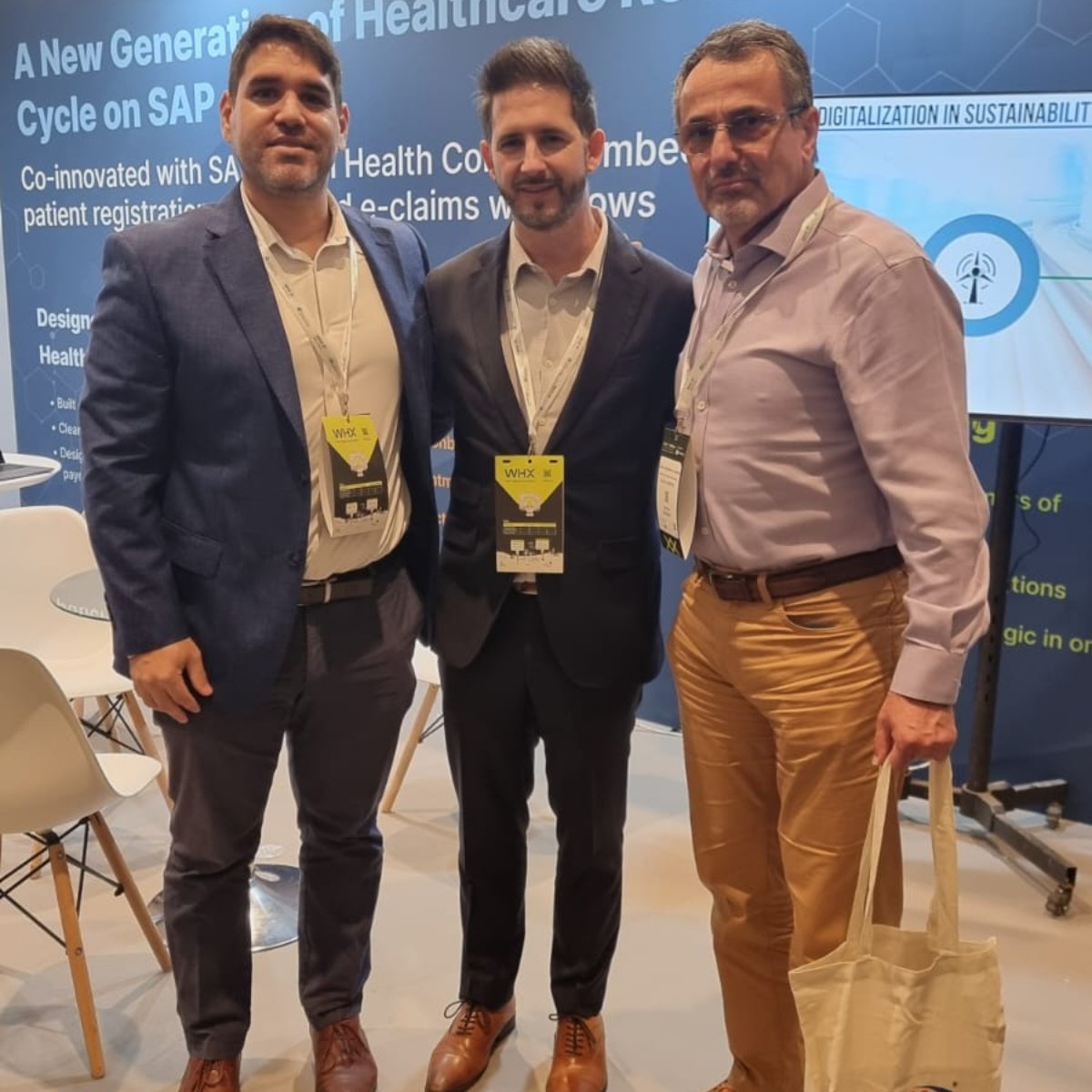 YASH_MiddleEast's tweet photo. 𝐖𝐞’𝐫𝐞 𝐥𝐢𝐯𝐞 𝐚𝐭 𝐖𝐨𝐫𝐥𝐝 𝐇𝐞𝐚𝐥𝐭𝐡 𝐄𝐱𝐩𝐨 𝐃𝐮𝐛𝐚𝐢 2026.
Meet the @YASH_Tech healthcare experts to see how YASH Health Connect is helping providers simplify patient administration, billing, &amp; claims on @SAP .

📌 𝗕𝗼𝗼𝘁𝗵 S19.L119 https://t.co/abovtvhP1Q