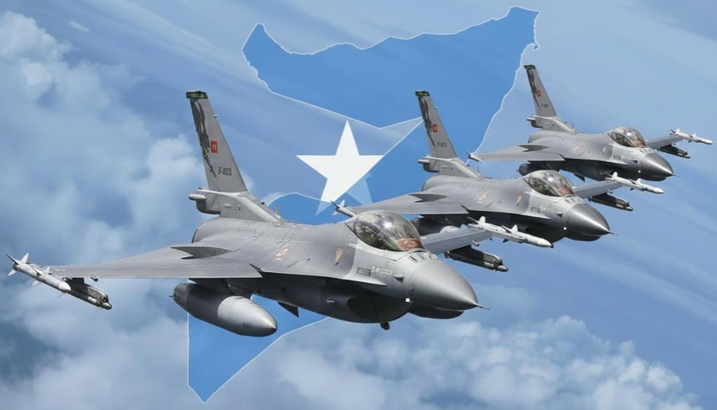 "Action over words." 🇸🇴🤝🇹🇷

​Justice Minister Hassan Moallin Mohamoud highlights that Turkey has delivered on its promise by providing Somalia with its latest combat jets and defense tech. A true "Union of Destiny" in the fight for a secure future. 🦁⚡️

​#Somalia #Turkiye