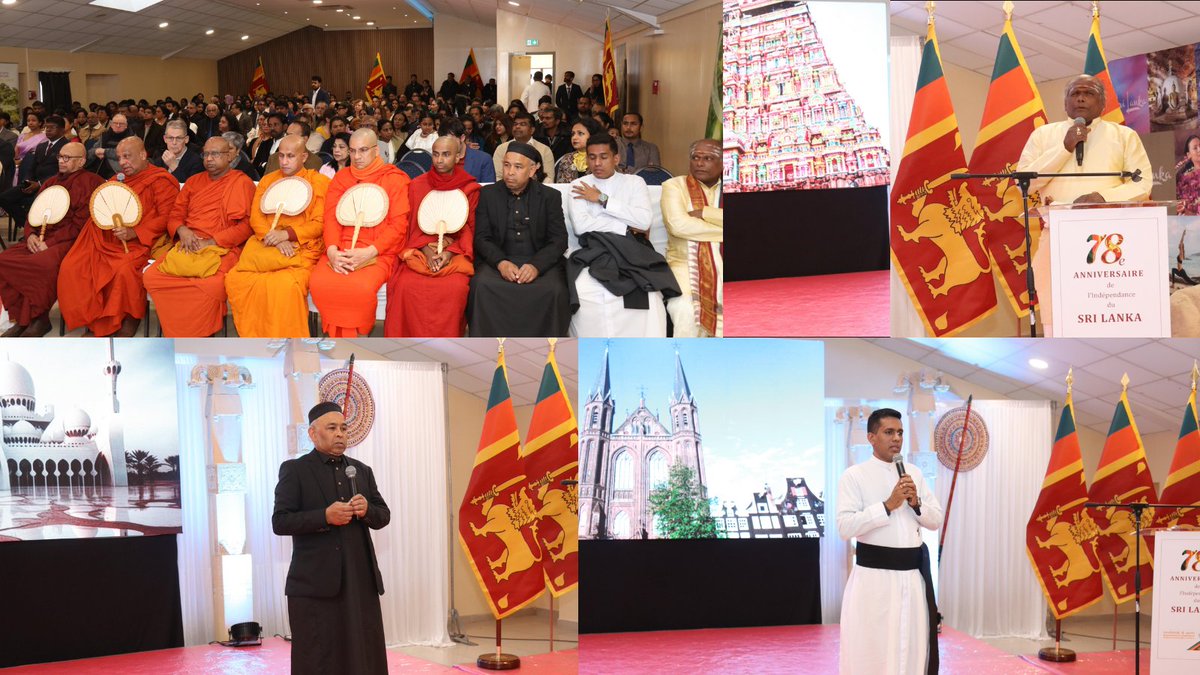 Sri Lanka in France 🇱🇰 tweet media