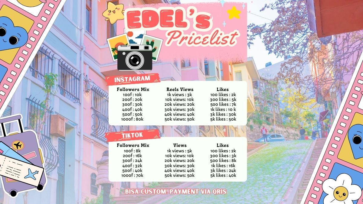 testi: t.me/edelproof
whatsapp: wa.me/6285171200126