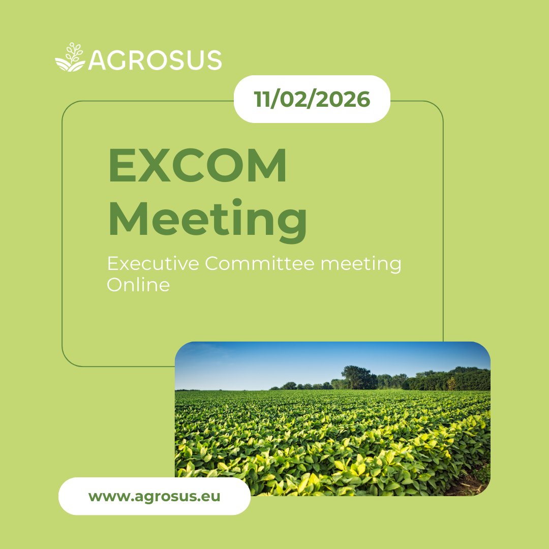 AGROSUS_HE's tweet photo. 📢🌱 #AGROSUS #EXCOM

Today, all Work Package leaders are gathering online for our Executive Committee meeting. They will:

🔸 Review progress made over the past months
🔸 Align on next steps to drive the project forward

Exciting updates ahead, stay tuned! ✨ https://t.co/7bvnRjxgAm