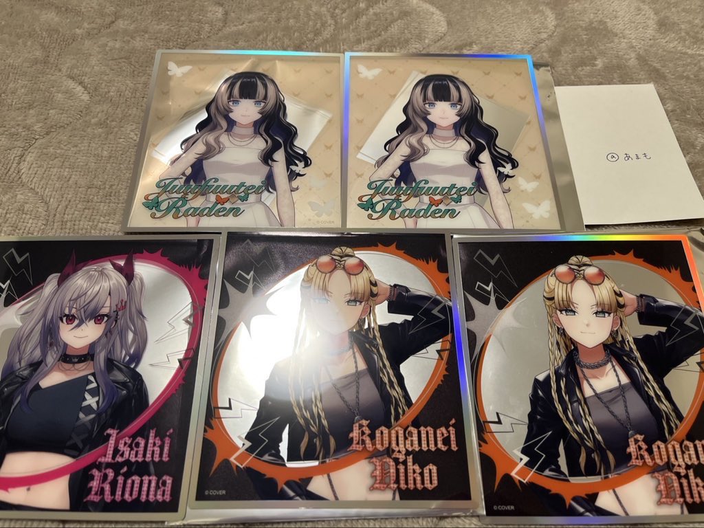 交換】 hololive DEV_IS NEW WAVE POP UP STORE in OIOI 特典