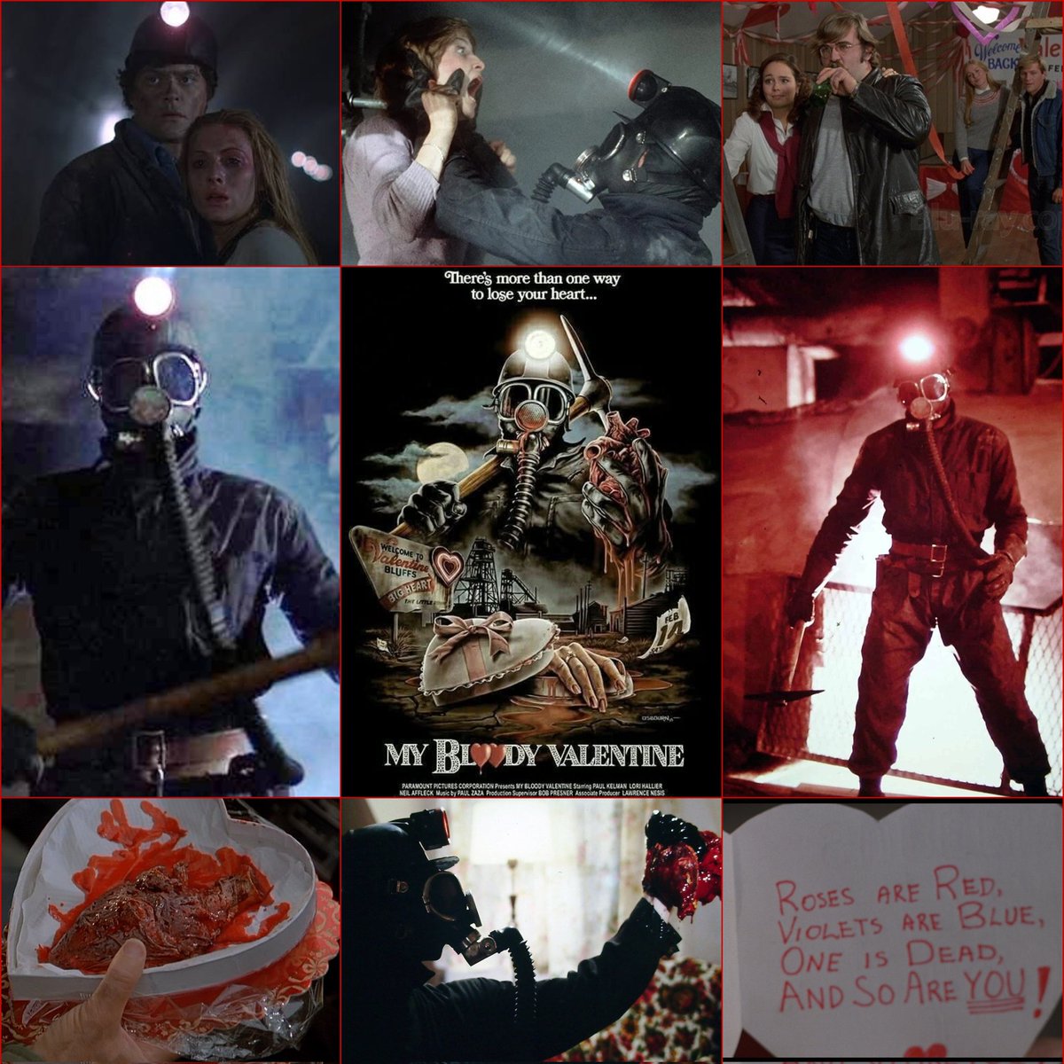 Cross your heart...and hope to die ❤️⛏️
Iconic 80s slasher #MyBloodyValentine was released 11th Feb, 1981

#HorrorMovies #80s #valentines #OnThisDay