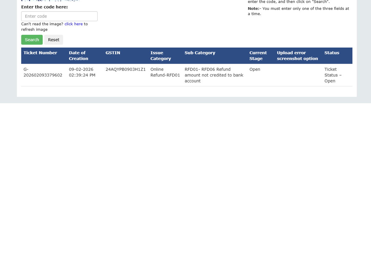 ca_baweja's tweet photo. @cbic_india @StateGSTGujarat @nsitharaman @PMOIndia REFUND SANCTIONED IN 2024 BUT NO DISBURSEMENT YET IN FEB 2026. NO RESPONSE ON EVEN GST HELPDESK. NO FUNDS, NO EASE OF DOING BUSINESS. https://t.co/eIze1DkqEe