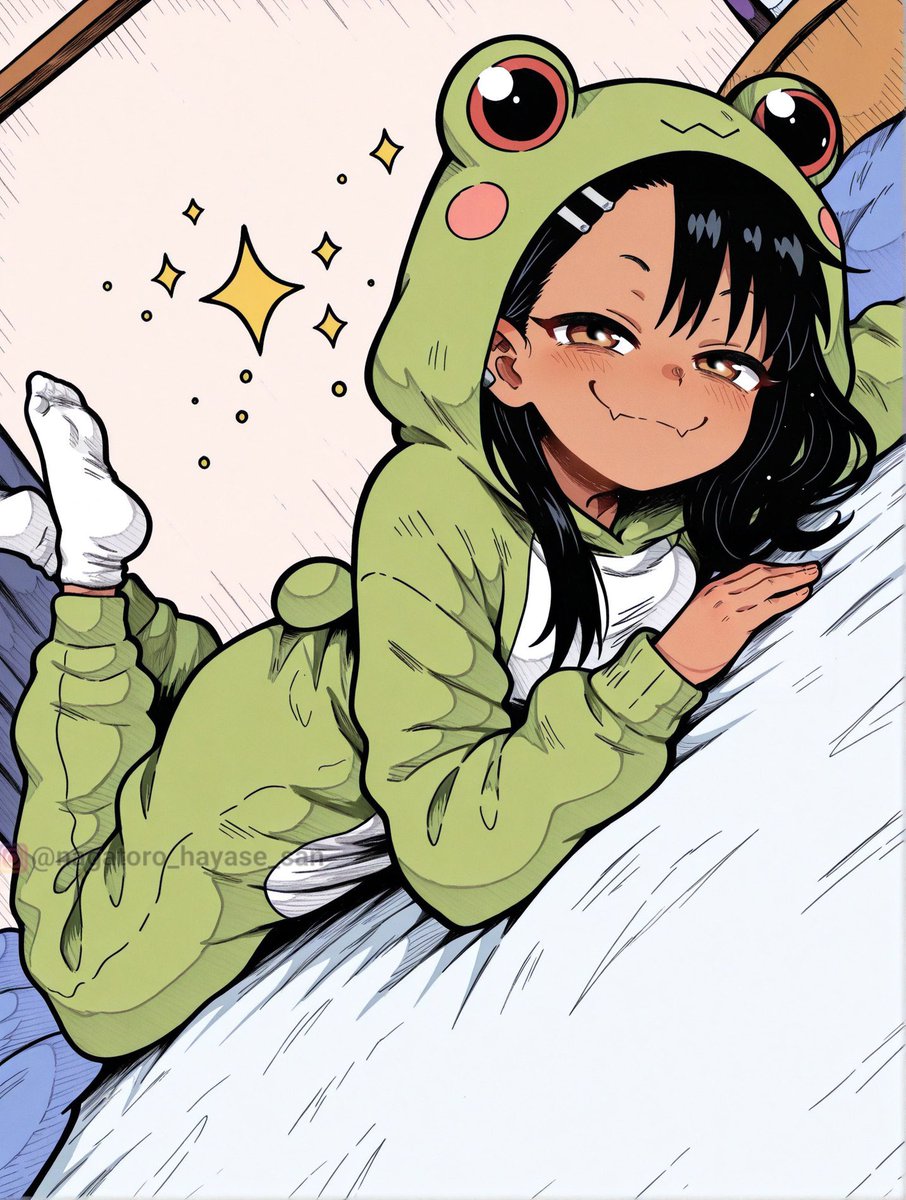 HayasesNagatoro's tweet photo. Froggy Toro~💞

#nagatoro #hayasenagatoro #長瀞さん https://t.co/W6z6TSxuS7