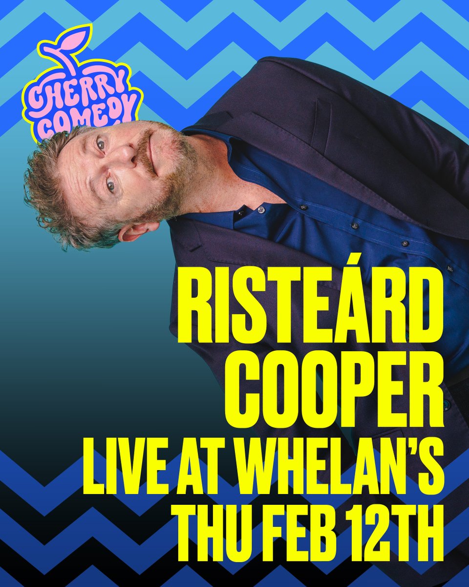 Cherry Comedy 🍒 Live at Whelan's tweet media