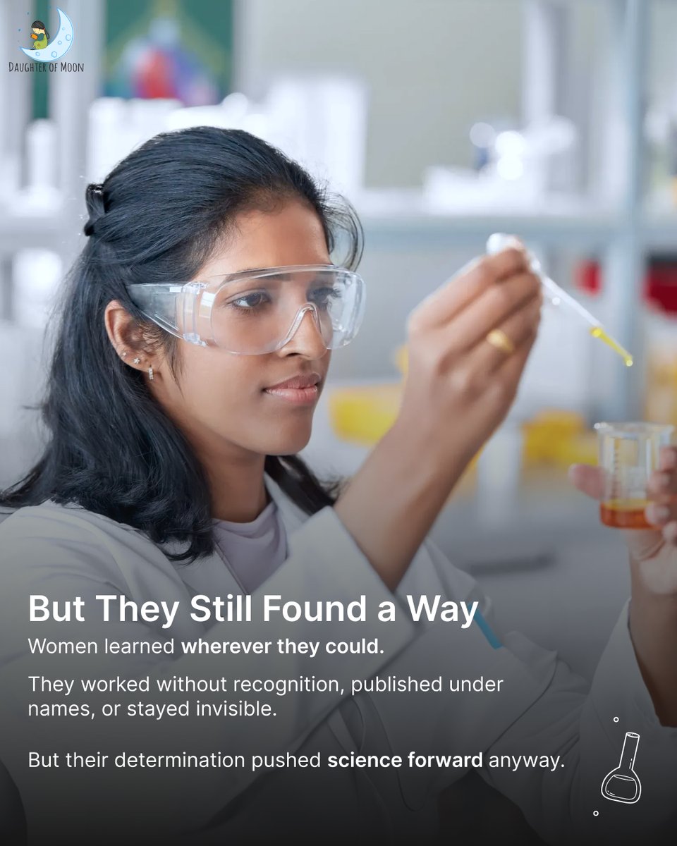 DaughterOf_Moon's tweet photo. Women were kept out of science for generations, yet they still contributed, discovered, and advanced progress. They gave today’s generation the strength to study, build, and lead in science.

#womenleaders #InternationalDayOfWomenAndGirlsInScience #Empoweredwomen #daughterofmoon https://t.co/zR1q3ylp3x