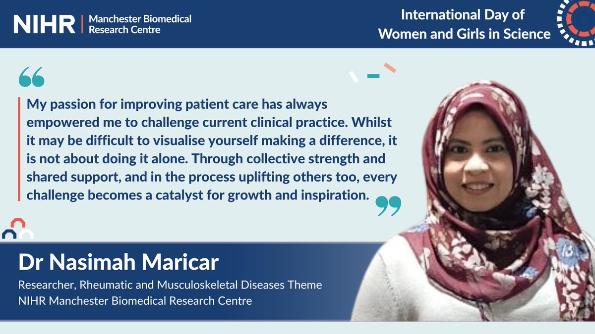 NIHR Manchester Biomedical Research Centre tweet media