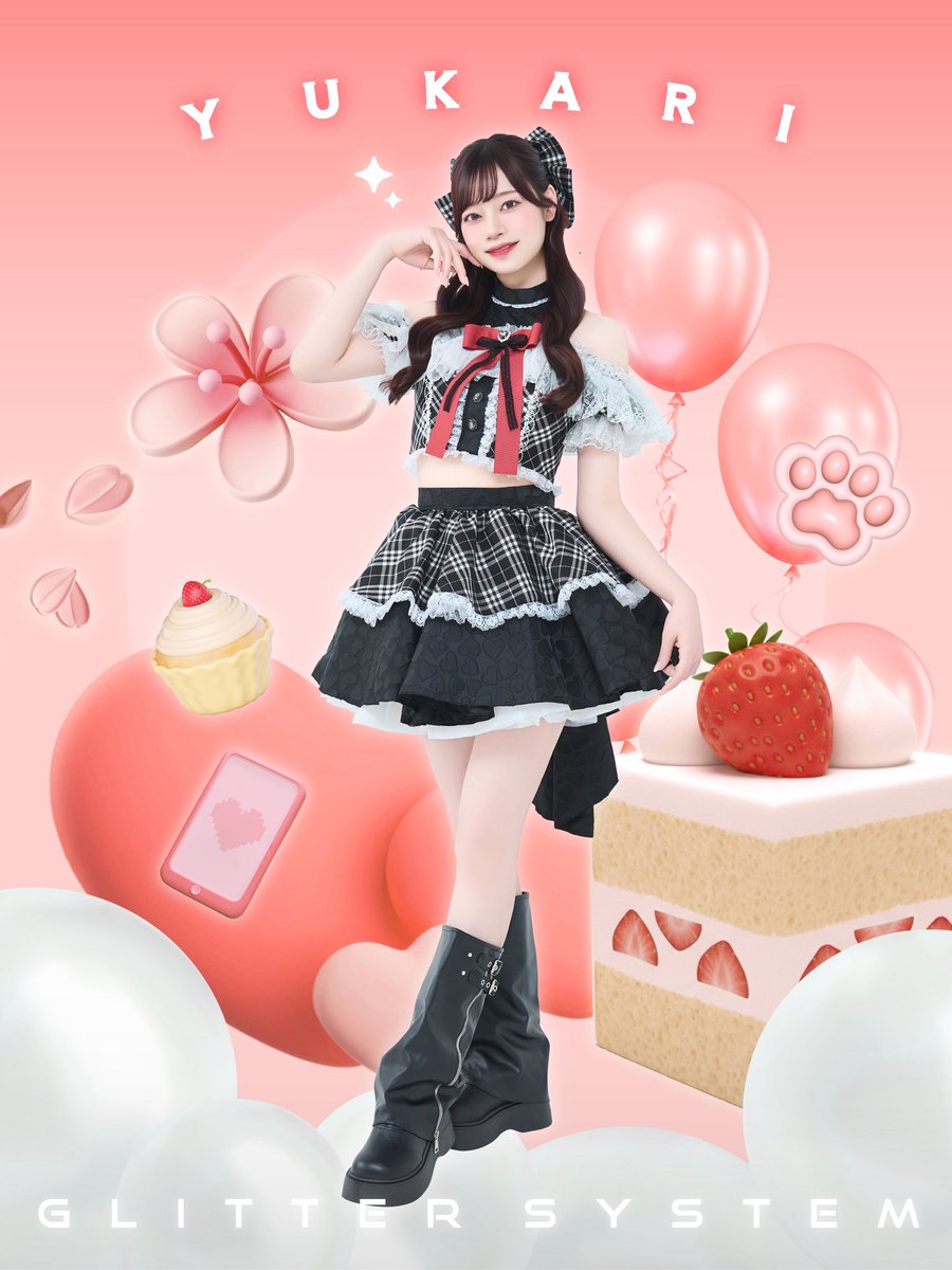 📸✨個人アー写公開✨📸
　　　
 ◤グリッターシステム◢
━━━━━━━━━━━━
ユカリ
<a href="/yukariii_3/">ユカリ</a> 
 
メンバーカラー
❤️レッド❤️
━━━━━━━━━━━━

#グリッターシステム
#5期アイドル部
#アー写公開