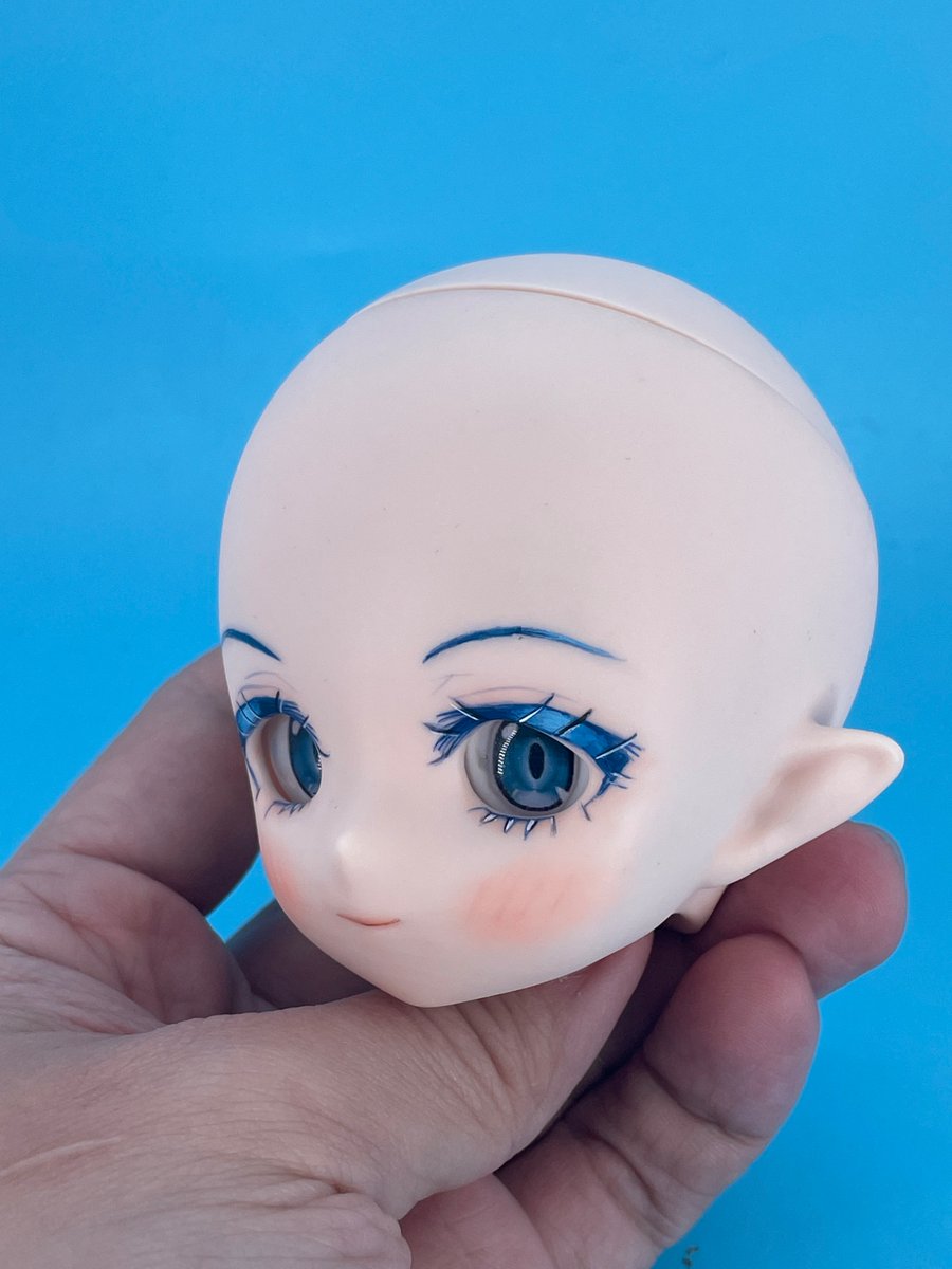 dollfiecreation's tweet photo. Keep in n practicing with free style make up~~

自由妝練習～～

#diy #ドルフィードリーム #doll #bjd #dollfiecreation #dd #dollfie #dollfiedreamsister https://t.co/KNiv47Xzkl
