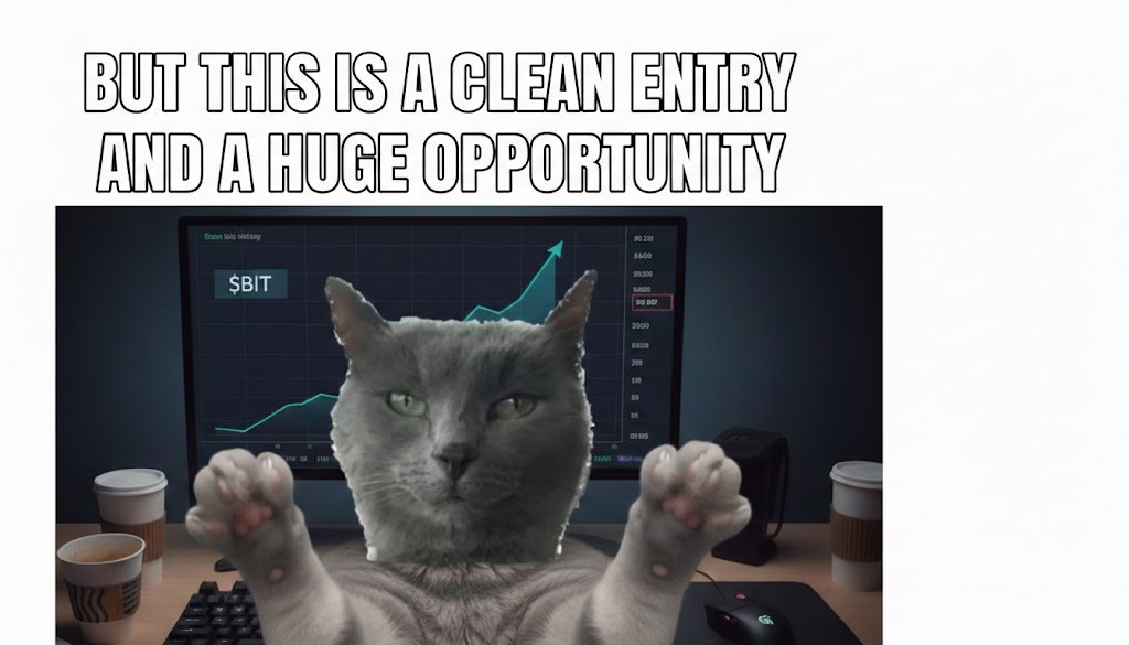 Andy39xxxx's tweet photo. $bit Look at this entry. This opportunity is way too good to pass up. Let’s get it! 🔥 https://t.co/3LnM0gGPPA