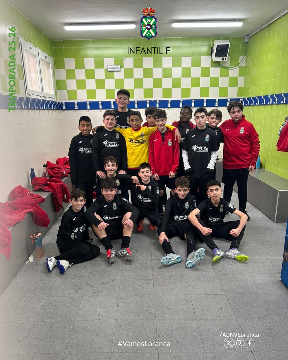 Resultados Etapa Infantil

- Infantil A 0-2 CD Móstoles URJC "B" ❌

- Infantil B 3-1 Nuevo Pinto CF "B" ✅

- Infantil C 2-2 CD Municipal Arroyomolinos "C" 🟰

- Infantil F 0-5 ADU Carrascal "E" ❌

#SomosLoranca #VamosLoranca