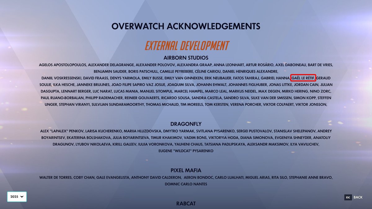 KayaDLX's tweet photo. Starting today, my name now appears in the @PlayOverwatch credits 😄🎉

It has been a wild ride since joining @AirbornStudios a year ago, incredibly proud of all the work I have contributed to with my team so far! 💙🧡 https://t.co/SaYA14Q39w