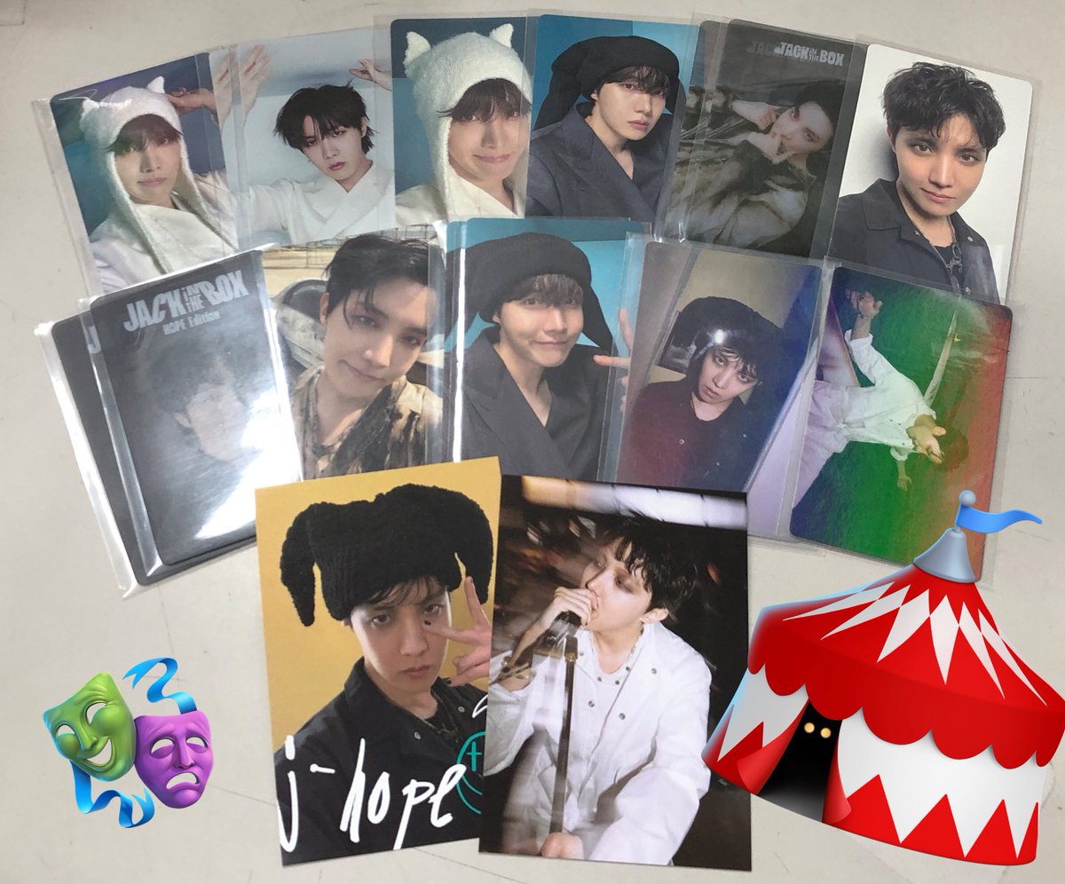 💜 #BTS #방탄소년단 💜 J-HOPE ｢JACK IN THE BOX｣ 封入、weverse特典