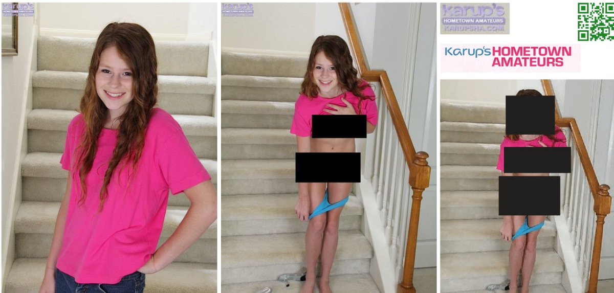🚨 Epstein's "child" photo is actually an adult porn star who looks 12.

Internet found the source: Karup's Hometown Amateurs. Adult porn site. Legal age model.

"Your honor, I wasn't fantasizing about children. Just adults who look exactly like children."

Epstein's defense: