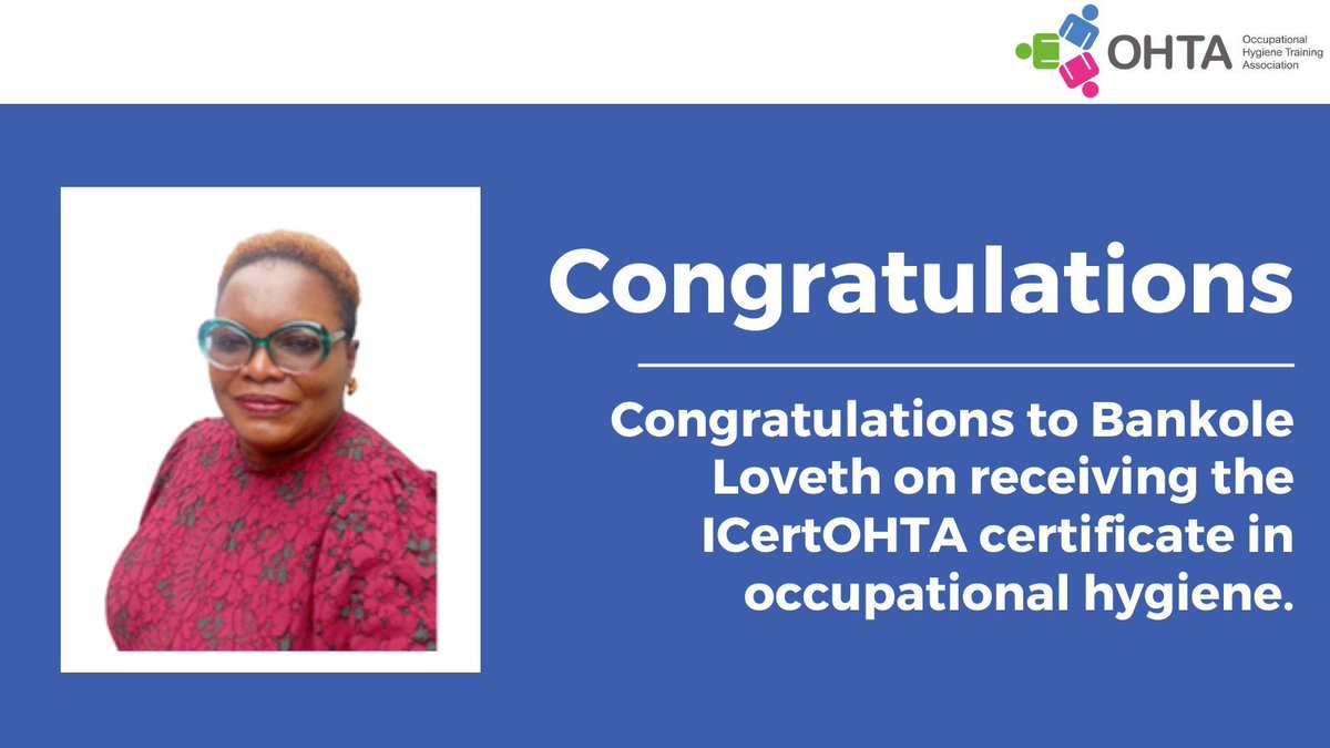 Occupational Hygiene Training Association tweet media