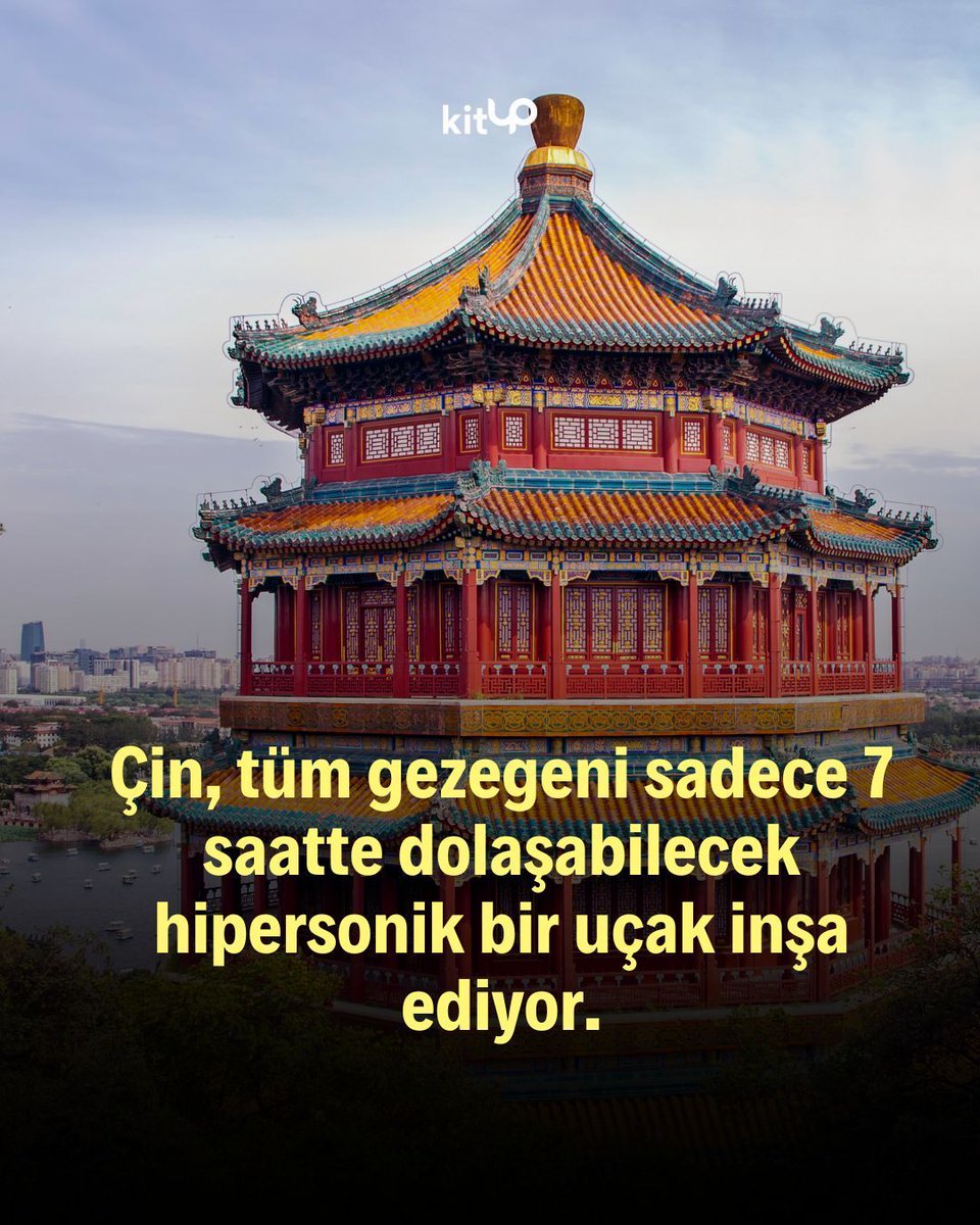 Çin, tüm gezegeni 7 saatte dolaşmak üzere tasarlanmış bir hipersonik jet geliştiriyor ✈️🌍