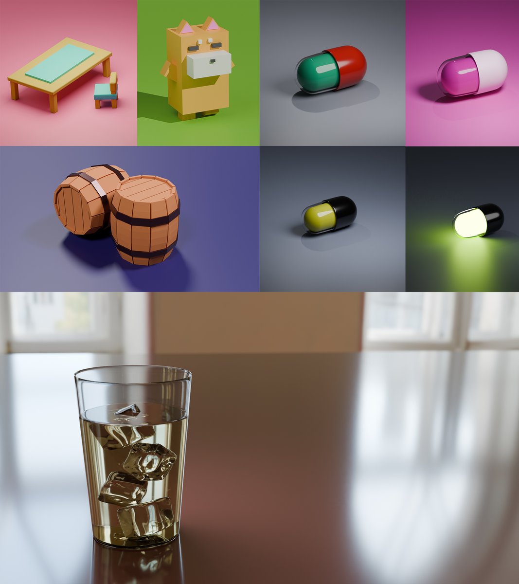 びび🐸3D Bibi(<a href="/kaeru_sippo0201/">びび🐸3D Bibi</a>)さんの講座やYouTubeみながら真似っこしています。
Blender初心者です。仕事が終わってから学習。
初心者にはわからない部分もなぜそうなのか？の疑問に答えてくれ、講座どうりにやればきっとできます。
講座が神すぎる。
#Blender初心者
#blender1年生の教科書