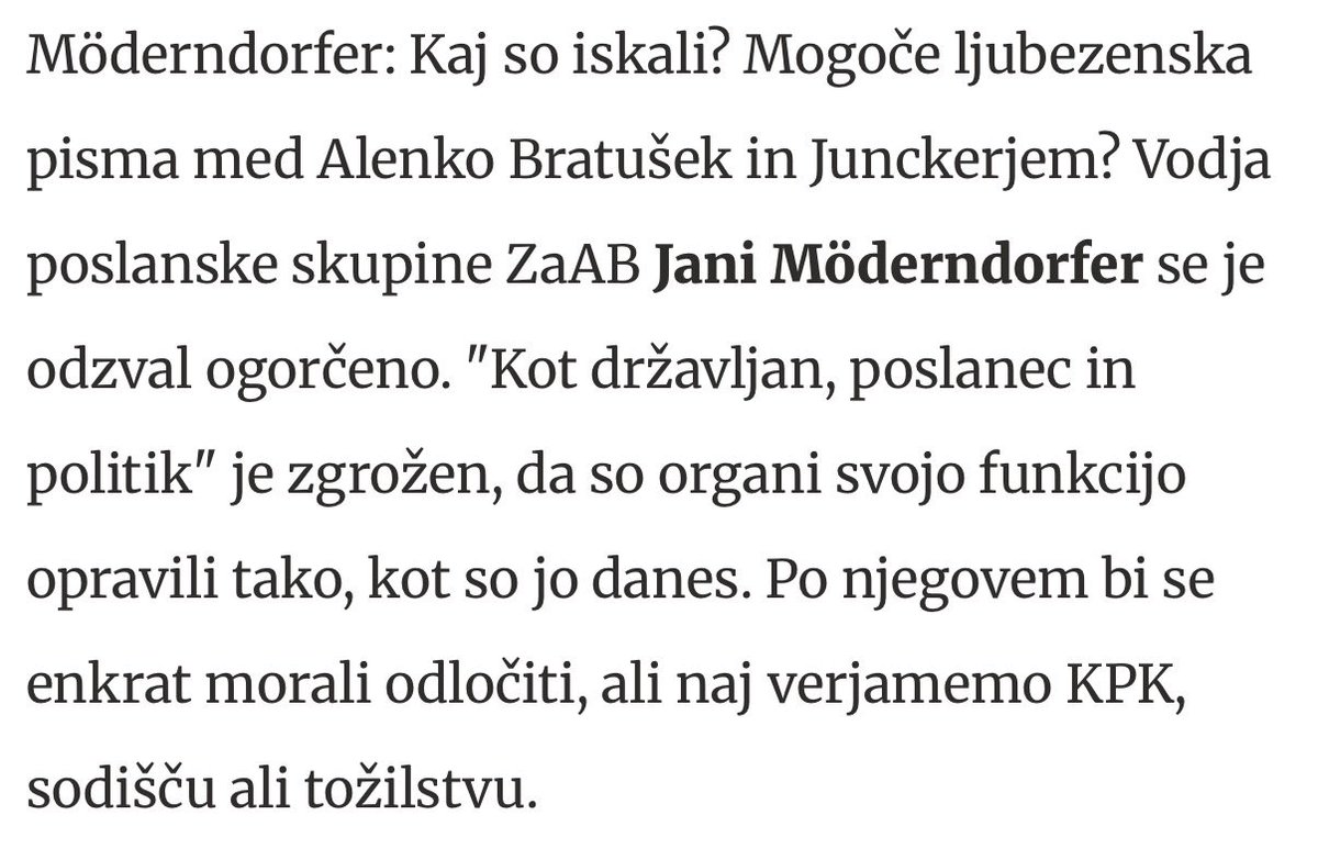 NGorenc's tweet photo. Ko @ABratusek pozabi na svoje stališče izpred nekaj let 🙈

Ko je 2015 imela hišno preiskavo, so iz njene takratne stranke ZaAB proti preiskovalnim organom letele ostre puščice (via takratni vodja PS Jani Möderndorfer) ⬇️ https://t.co/ntILZK0OiO