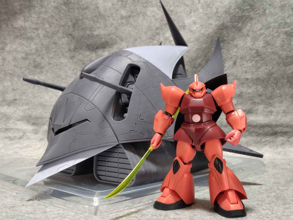 1/144 エルメス 外側の仮組が終わりました！ よろしければ詳細はこちら