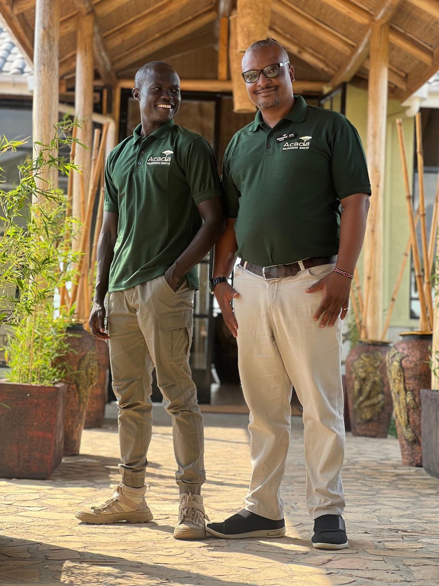 acaciaMweya's tweet photo. Meet James &amp; Ivan.
The heart of
@acacia_wilderness_lodge_mweya &amp; proud conservation team members. Friendly, caring, and making every guest feel at home..

#AcaciaWildernessLodgeMweya #QueenElizabethNP #UgandaSafari #VisitUganda 
@ugwildlife @TourismBoardUg @ExploreUganda https://t.co/gC7RpaR5V5