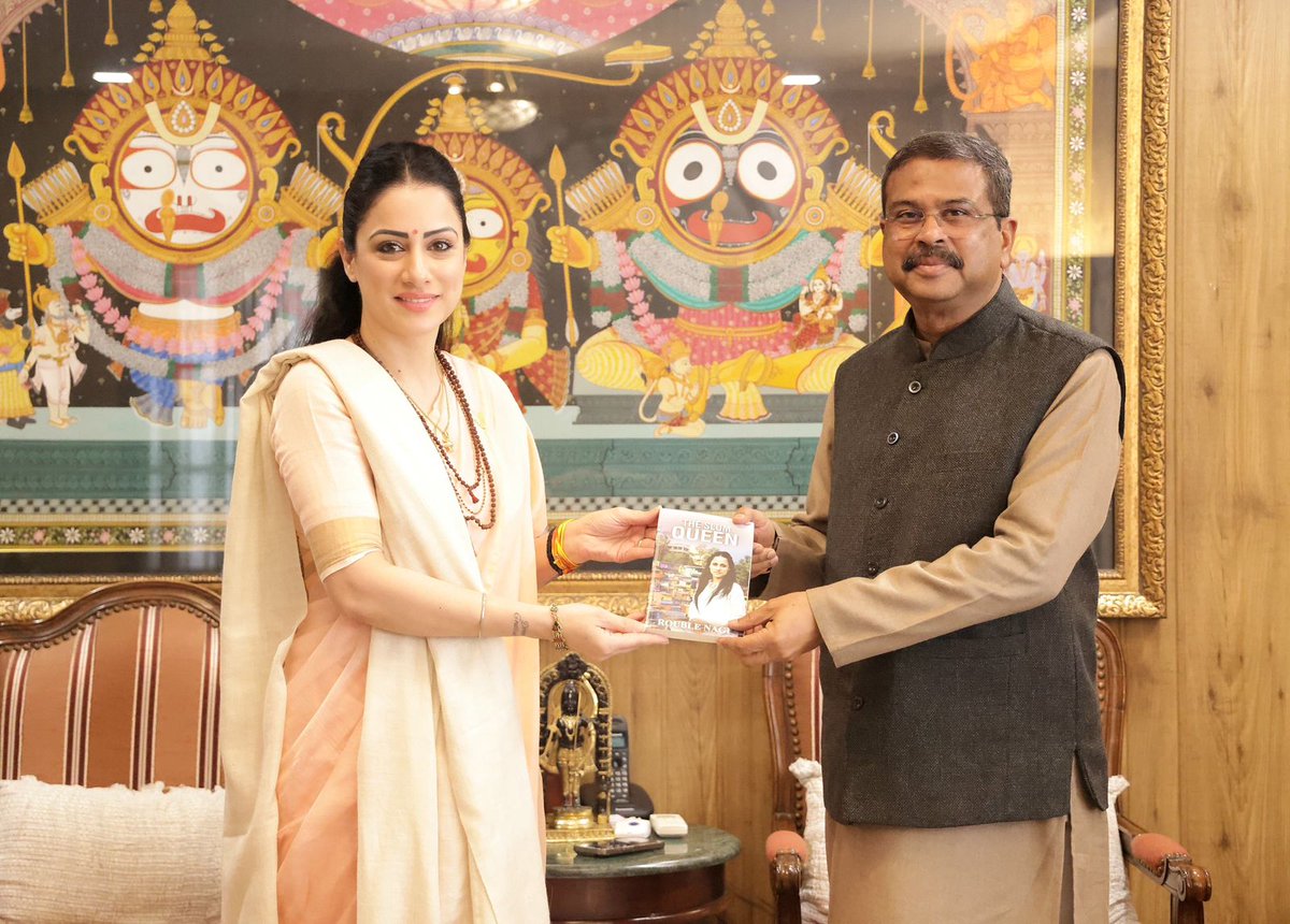 2026 GEMS Education Global Teacher Prize winner Rouble Nagi met with the Minister of Education for India, Dharmendra Pradhan, following her win, marking an important moment of recognition for her work.

<a href="/dpradhanbjp/">Dharmendra Pradhan</a> <a href="/EduMinOfIndia/">Ministry of Education</a> <a href="/GEMS_ME/">GEMS Education</a> <a href="/unesco/">UNESCO 🏛️ #Education #Sciences #Culture 🇺🇳</a> <a href="/ROUBLENAGI/">ROUBLE NAGI - रूबल नागी</a> #GlobalTeacherPrize