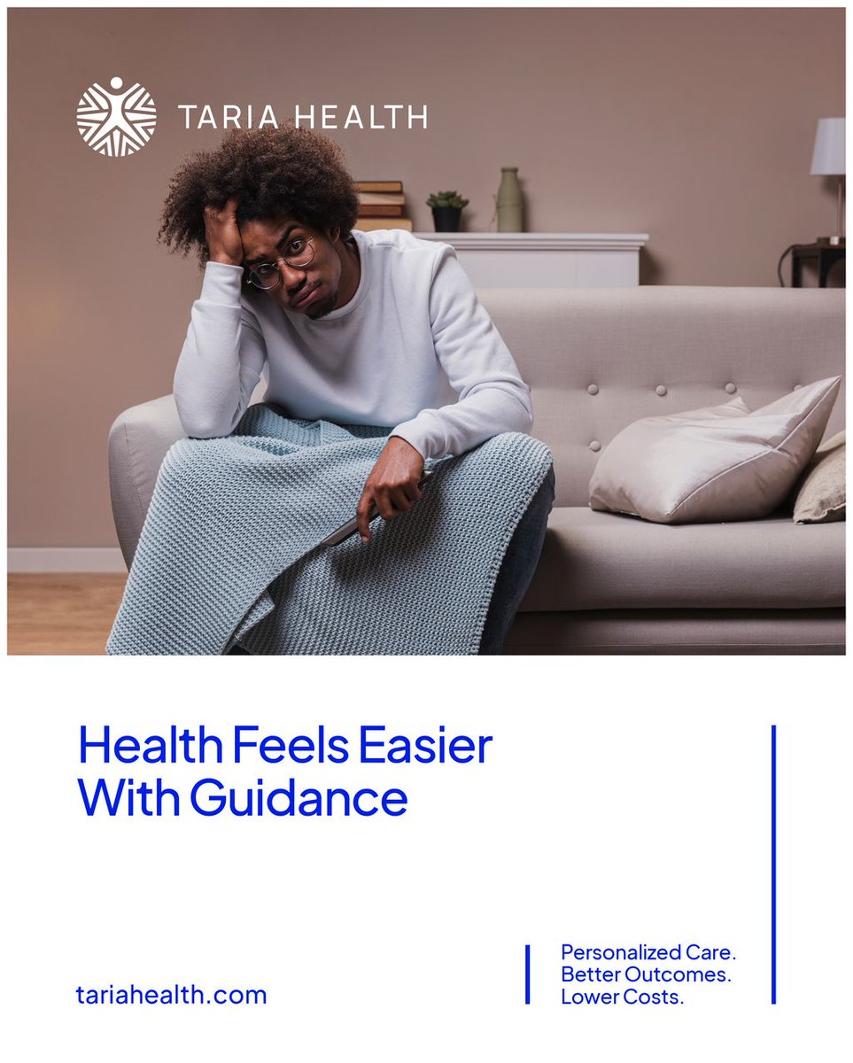 Tariahealth's tweet photo. Knowing what to do isn’t enough. Support makes consistency possible. Start health navigation → https://t.co/QybABu8CUO https://t.co/bbybqGXjfE