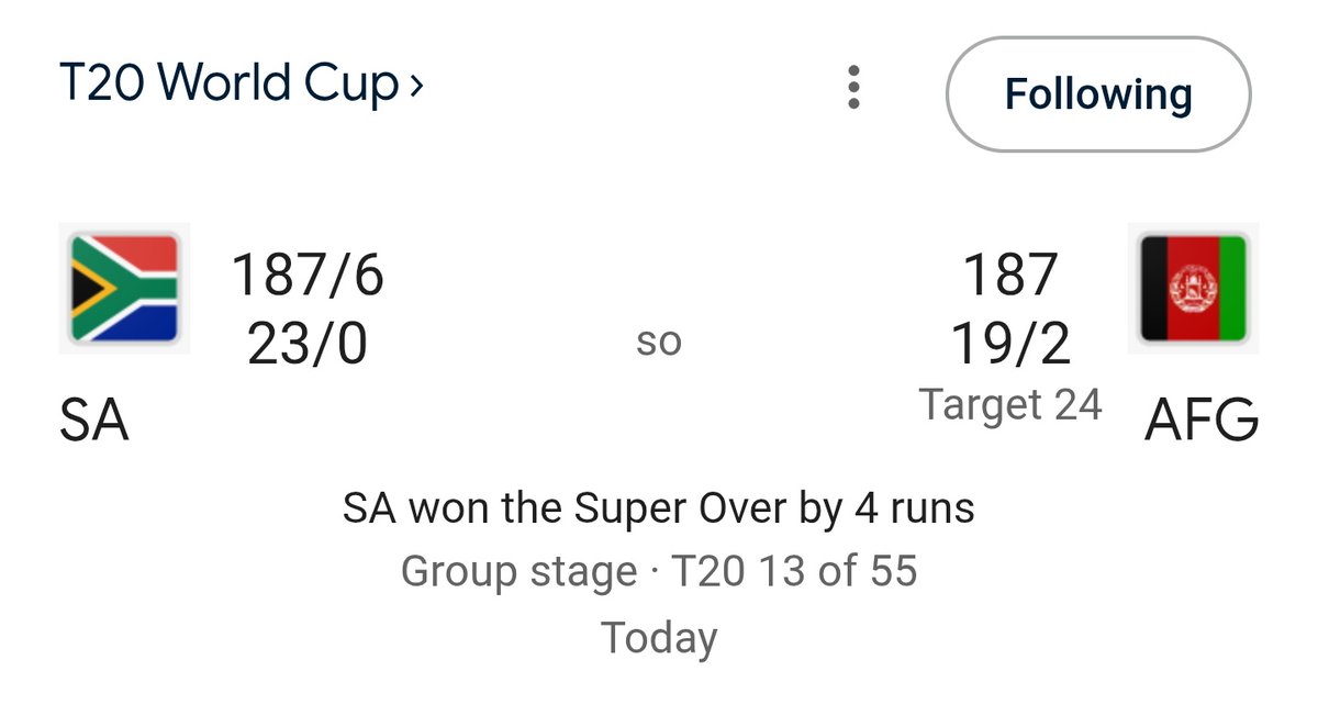 SafiDream44's tweet photo. Ooooof 🇦🇫🥺
Every year, hoping that this time we will win the World Cup.
But why does it end like this? 
Why does my heart break like this?
Okay, I still have hope, and inshallah we will win one day. 🇦🇫🤲
#AFGvSA #ICCMensT20WorldCup https://t.co/araSWHTdwJ