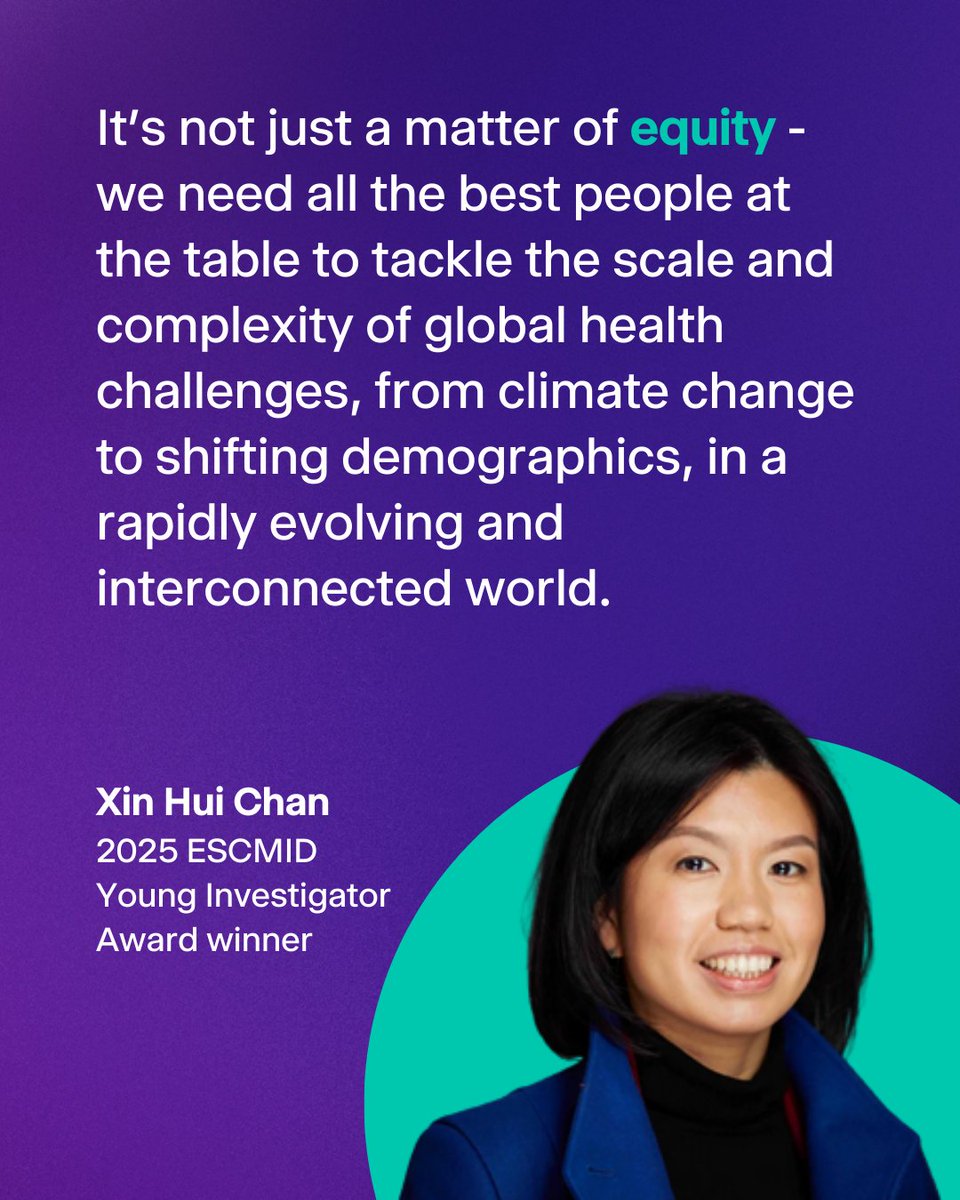 ESCMID's tweet photo. On International Day of Women and Girls in Science, we empower women to take on leadership roles in the field of infection, creating strong role models to inspire the next generation. Read about our leaders and how ESCMID supports them: https://t.co/5mPIat3IMF
#WomenInScience https://t.co/aCn3y1eIk2