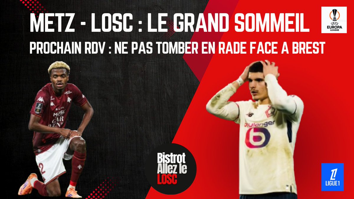 Ils ont soif de sang, en colère comme jamais. À côté des piliers du bistrot d'allezlelosc, Nosfératu passe pour un enfant qui aurait volé un carambar 🍬.

Débrief #FCMLOSC dispo ici 👇

🎥 youtube.com/live/c_26VqWn1…

<a href="/losclive/">LOSC</a> <a href="/FCMetz/">FC Metz ☨</a> <a href="/SB29/">Stade Brestois 29</a>