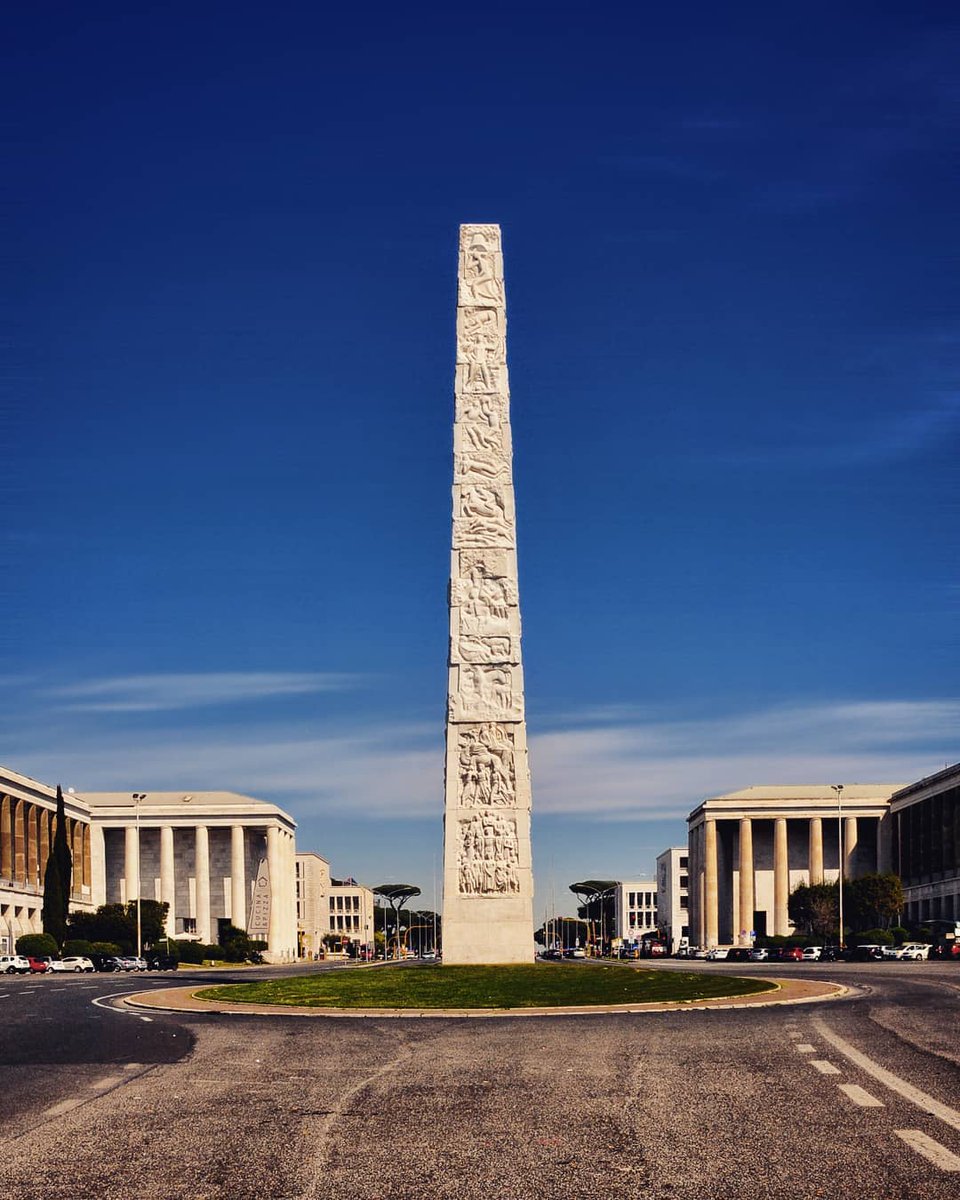 📻 February 13 marks World Radio Day.
.
In Piazza Guglielmo Marconi, in Rome’s EUR district, stands the impressive obelisk dedicated to the renowned physicist and inventor widely regarded as the father of telecommunications
.
📸IG francescasonio

#VisitRome