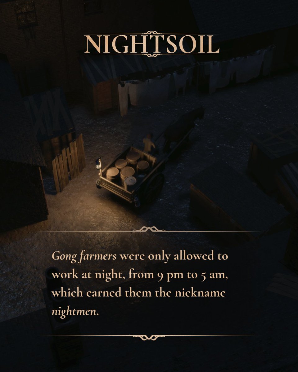 Minuscule_Mayhm's tweet photo. Gong farmer = nightman = man who scoops 💩 in the dead of night
#IndieGame #HistoryGame https://t.co/aoqilZ0WFC