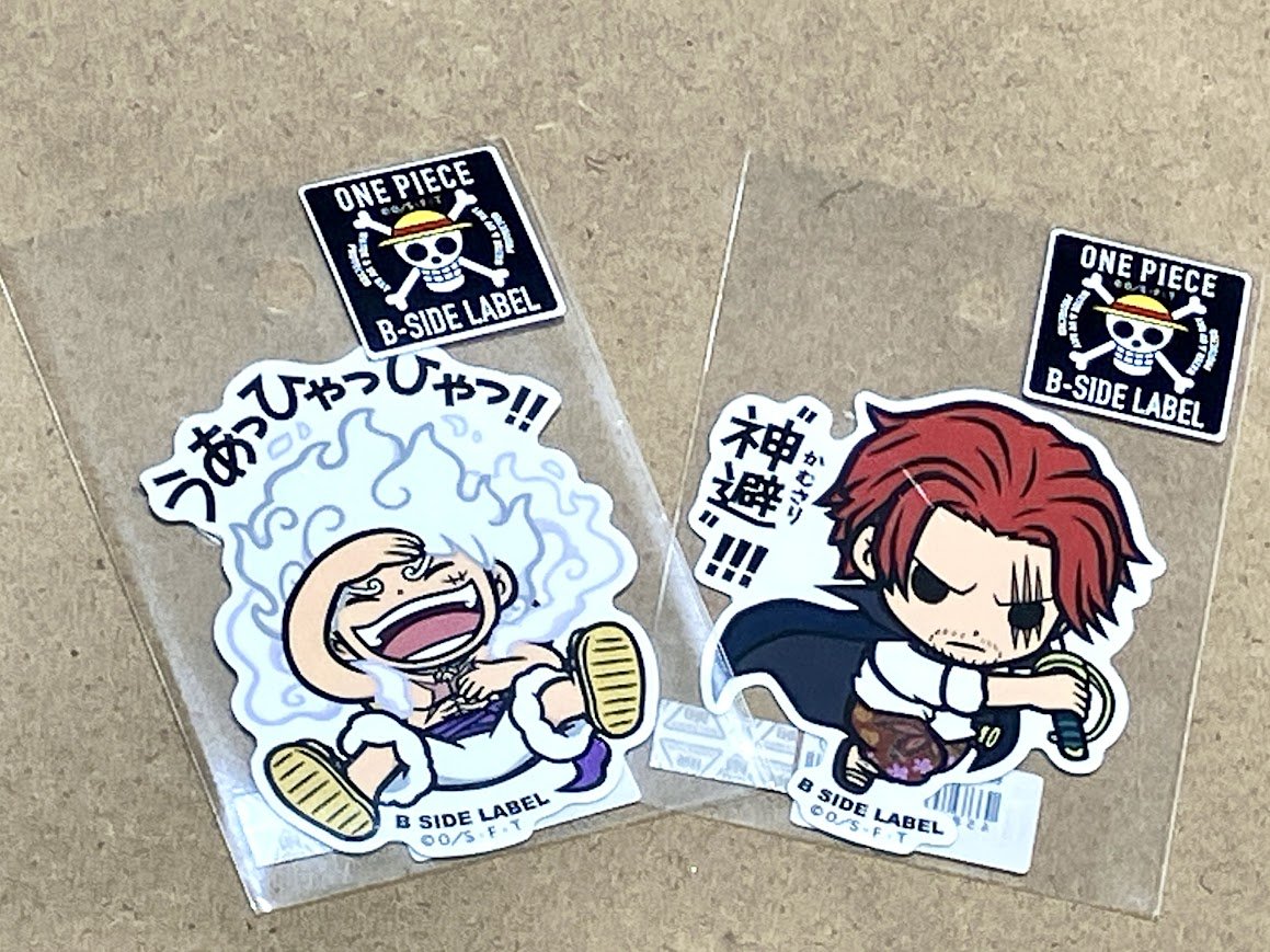 おすすめ商品】 B-SIDE LABEL ステッカー 『ONE PIECE