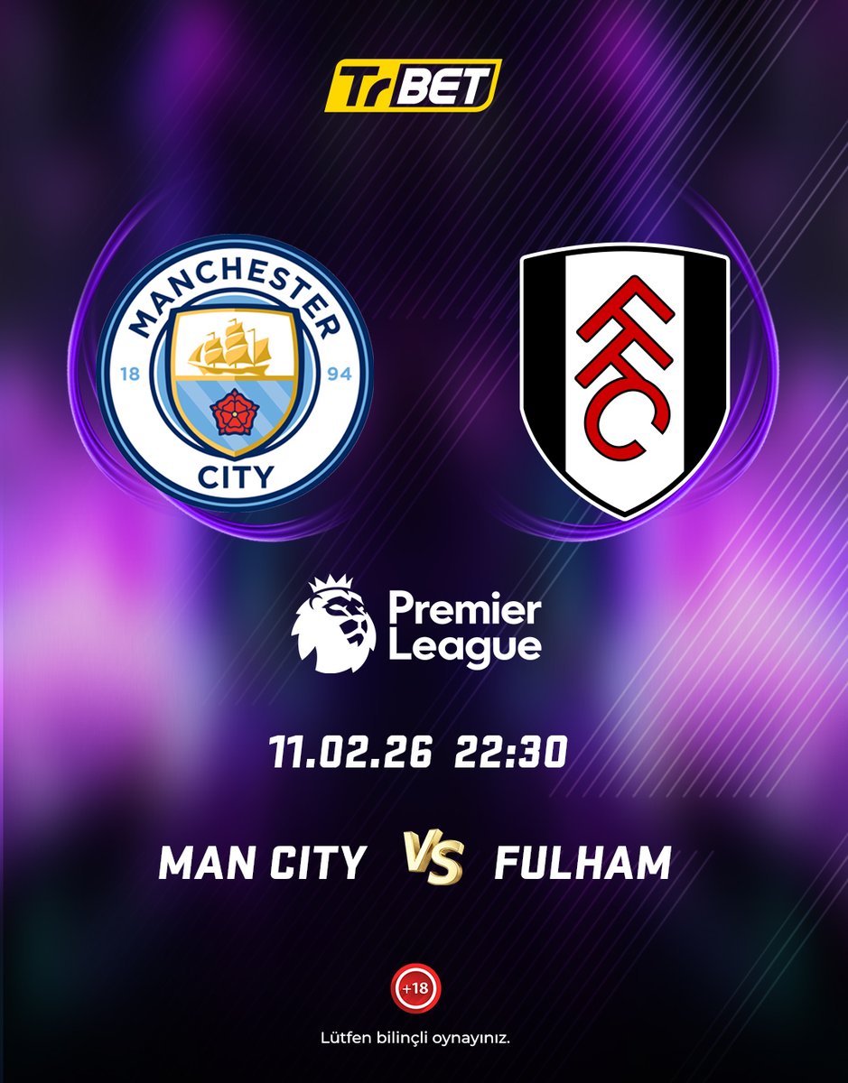 TrBetGuncel's tweet photo. 🔵⚪ Manchester City vs Fulham ⚪⚫

Premier League’de yeni mücadele! ⚽🔥

⭐ Şimdi Oyna: https://t.co/D8ZUtUfjqW 

#TrBet #ManCity #Fulham #PremierLeague https://t.co/d359tVQDsA