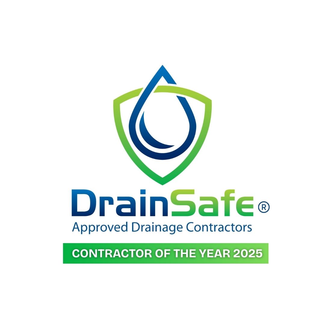 DrainSafeUK's tweet photo. Quality Drainage Company are very proud winners of the DrainSafe Contractor of the year award! at the National Drainage Awards 2025 https://t.co/PZHzTKl9CG