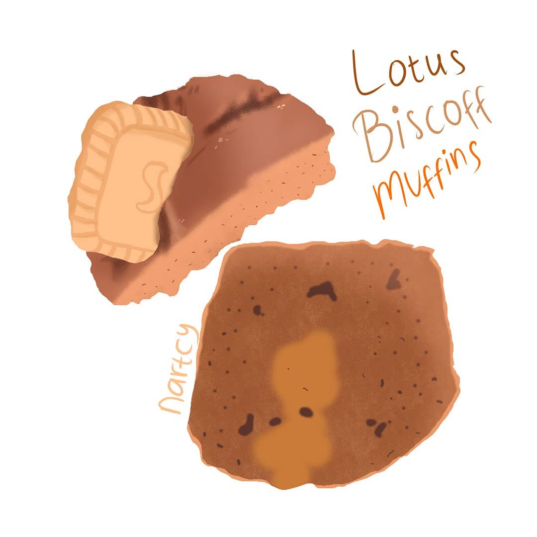 nartcynartcy's tweet photo. Lotus Biscoff muffins illustrated 🤎🧁🎨
Thank you for the commission! ✨
Food & product illustration open - DM me 👀
#FoodIllustration #MuffinArt #BiscoffLovers #DessertArt #DigitalFoodArt #ProductIllustration #ArtCommissionOpen #FoodDrawing #ArtistOnTwitter #CuteFoodArt #nartcy https://t.co/Q7zIf9iNxg