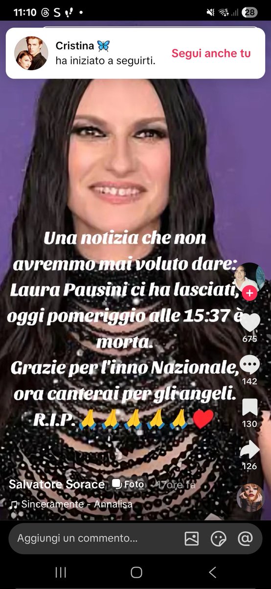 laurapausiniwt's tweet image. Si sta passando proprio il limite!
Non ho parole. La vergogna dell'essere umano. Per un caxxo di disco di cover e Un inno. Disgustato.